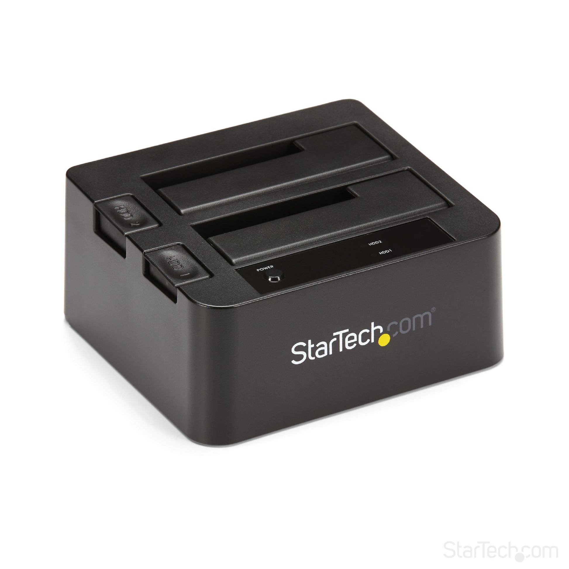 StarTech.com Dual-Bay USB 3.2 Gen 2 to SATA Hard Drive Docking Station, USB 10Gbps Hard Drive Dock, External 2.5/3.5" SATA I/II/III SSD/HDD Docking Station, Hot-Swap Hard Drive Bay, Top-Loa… product image