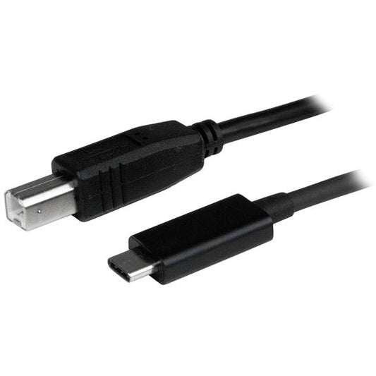 StarTech.com 3ft (1m) USB-B to USB-C Cable, Data Cord, USB 2.0, USB-C Data Transfer Cable product image