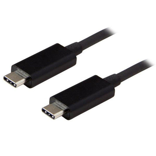 StarTech.com 3ft (1m) USB-C Cable, USB 10Gbps, 60W (3A) Power Delivery, 8K 60Hz / 4K 144Hz DP Alt Mode, USB-IF Certified - Thunderbolt Compatible product image