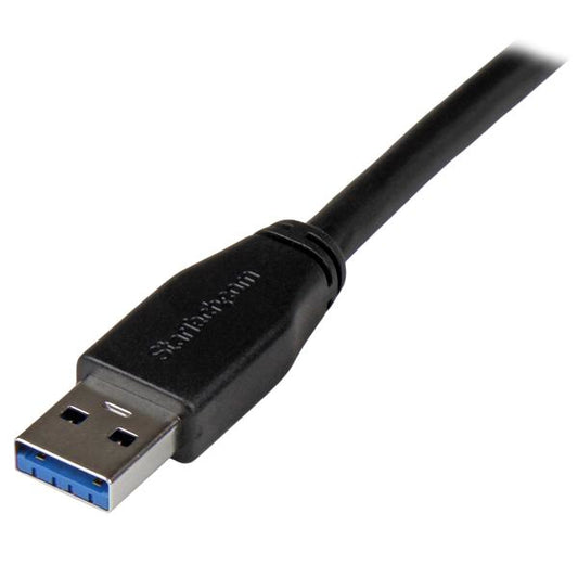 StarTech.com Active USB 3.0 (5Gbps) USB-A to USB-B Cable - M/M - 10m (30ft) - TAA product image