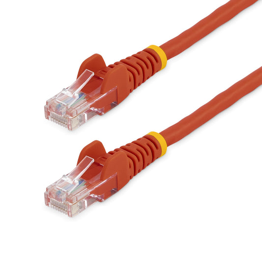 StarTech.com Cat5e Patch Cable with Snagless RJ45 Connectors - 3m, Red product image
