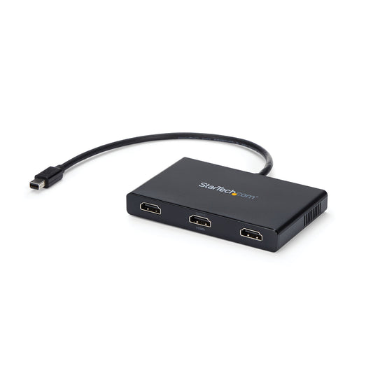 StarTech.com 3-Port Multi Monitor Adapter - Mini DisplayPort to HDMI MST Hub - Triple 1080p or Dual 4K 30Hz - Video Splitter for Extended Desktop Mode on Windows Only - mDP 1.2 to 3x HDMI product image