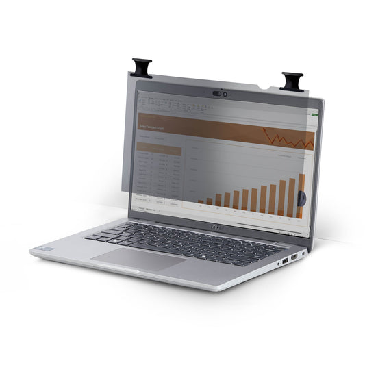 StarTech.com 13.3-inch 16:9 Bright Privacy Screen Filter with Touch, Flip-Over, 75% Light Transmittance, Anti-Glare...