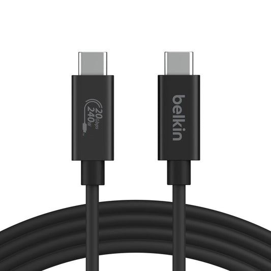 Belkin CONNECT USB4 240W 20GBPS 2M CABLE (INZ004BT2MBK)