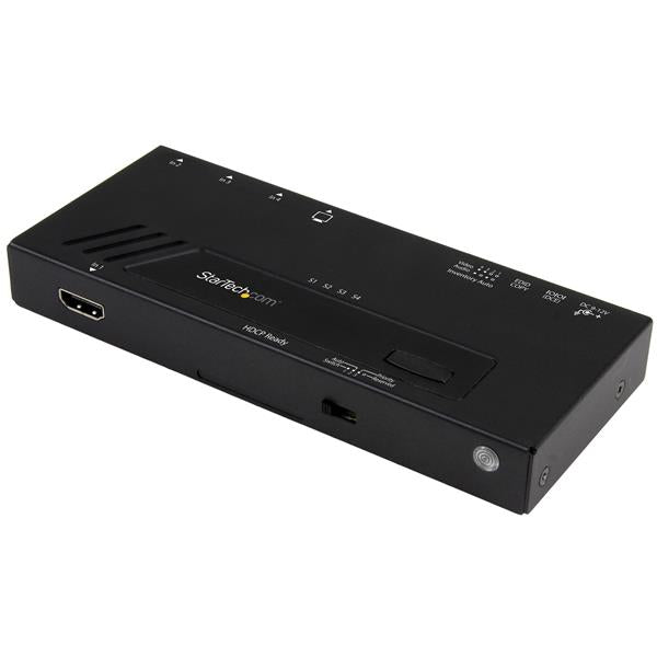 StarTech.com 4-Port HDMI Automatic Video Switch - 4K with Fast Switching - TAA product image