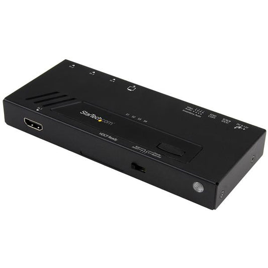 StarTech.com 4-Port HDMI Automatic Video Switch - 4K with Fast Switching - TAA product image