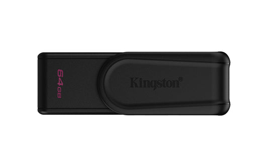 Kingston Technology DataTraveler 64GB Portable USB 3.2 Gen 1 Exodia S (Black/Black) product image