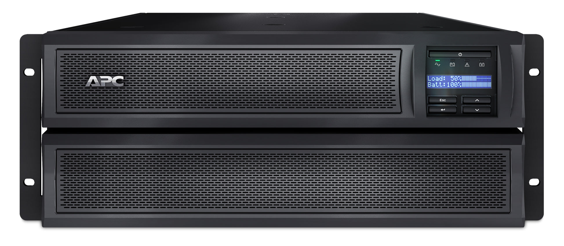 APC Smart-UPS X SMX2200HVNC - 2200VA, 8x C13 + 2x C19 outlet, USB, expandable runtime, short depth, NMC product image