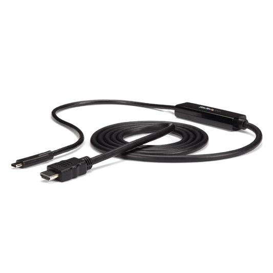 StarTech.com 6ft (2m) USB C to HDMI Cable - 4K 30Hz USB Type-C to HDMI Video Display Converter - USB-C DP Alt Mode to HDMI Monitor Adapter Cord - Thunderbolt Compatible product image