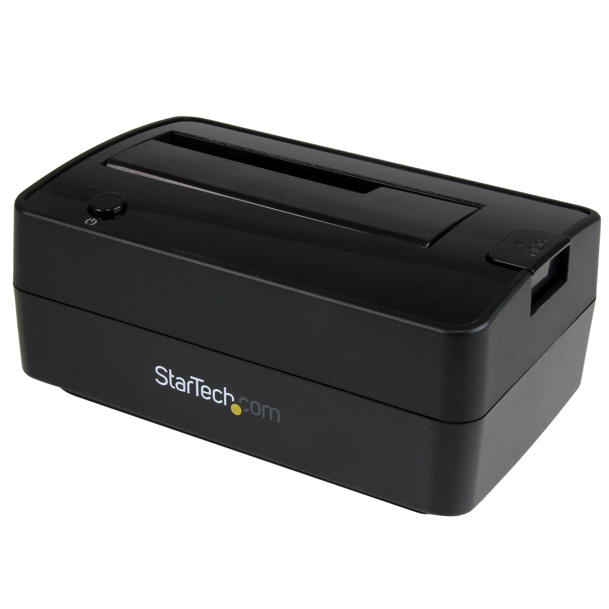 StarTech.com Single Bay USB 3.1 / eSATA to SATA Hard Drive Docking Station, USB 3.1 (10 Gbps) Hard Drive Dock, External 2.5/3.5" SATA III HDD/SSD Docking Station, Top-Loading Hard Drive Bay product image