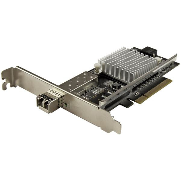 StarTech.com 1-Port 10G SFP+ Fiber Optic Network Card - PCIe - Intel Chip - MM product image
