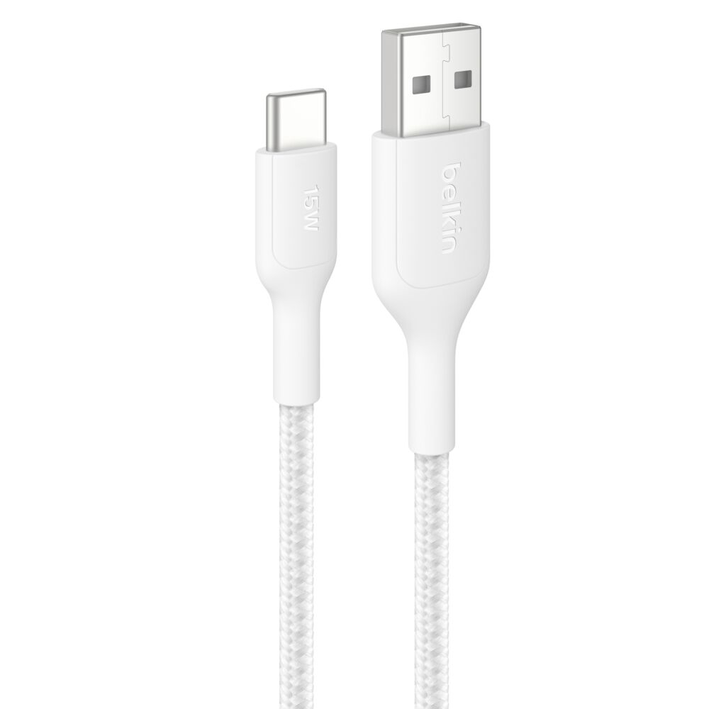Belkin BoostCharge Pro Braided USB-A to USB-C C (CAB022FQ2MWH)