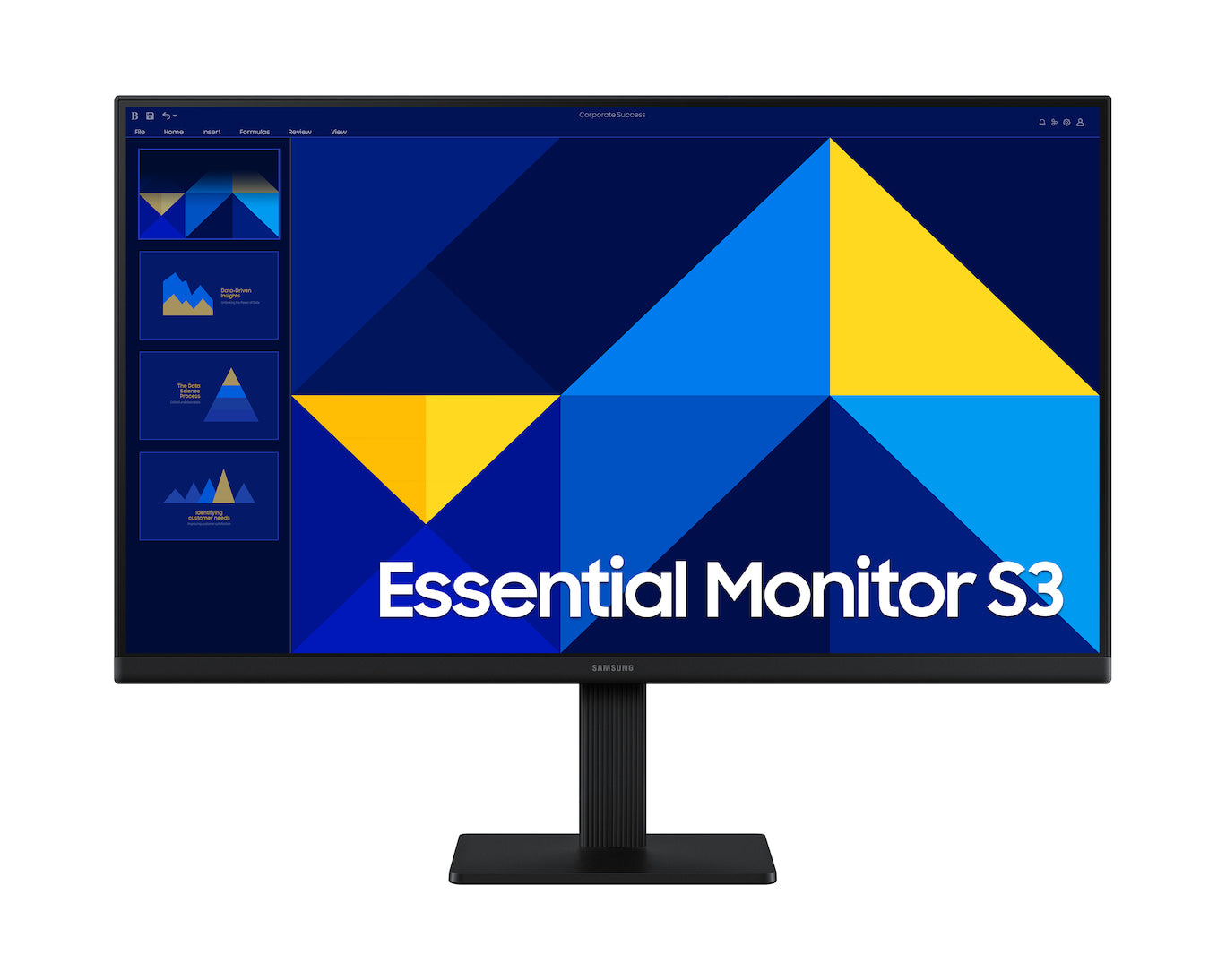 Samsung LS24D300GAEXXY computer monitor 61 cm (24") 1920 x 1080 pixels Full HD LED Black product image