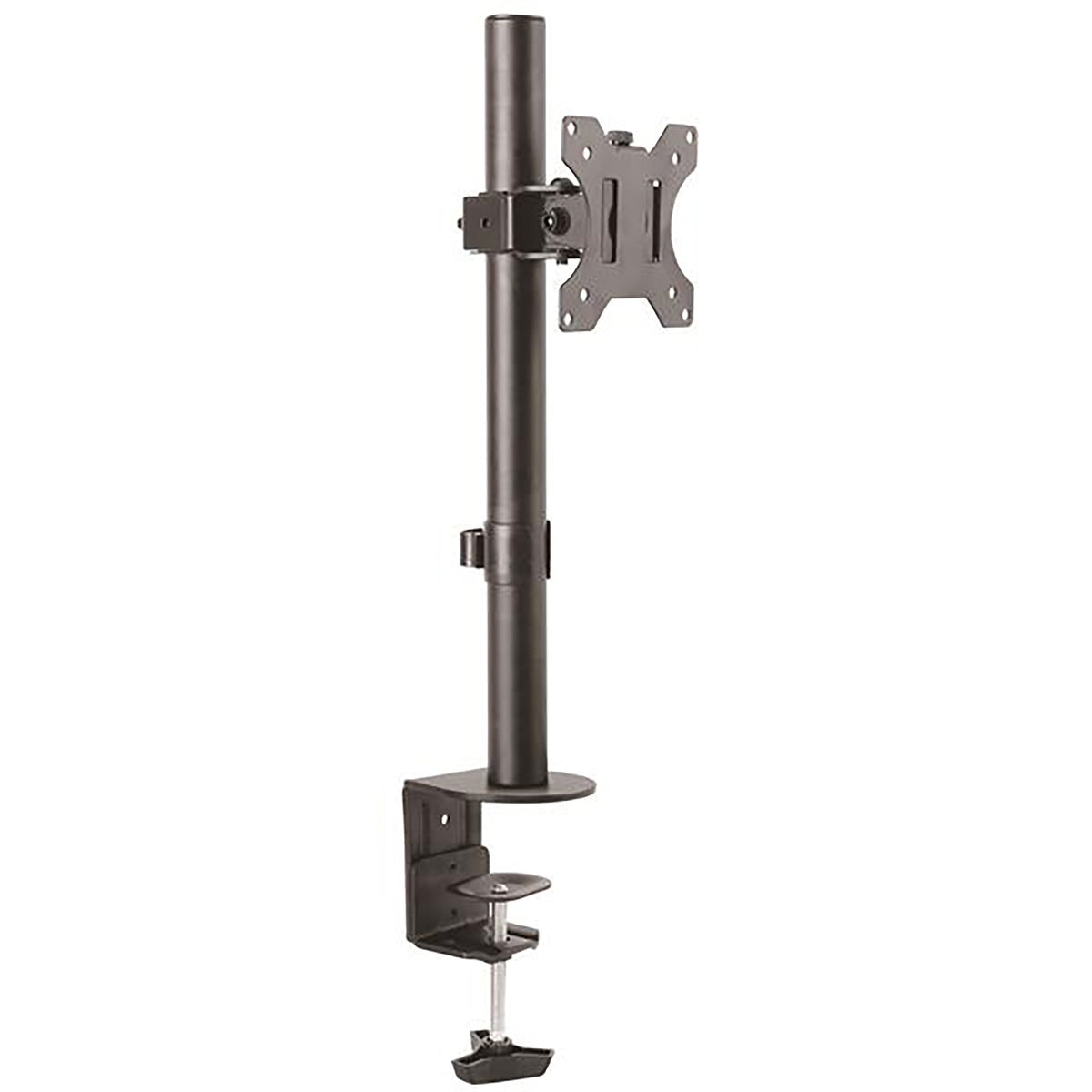 StarTech.com Single Monitor Desk Mount - Single Screen Heavy Duty Pole Mount for up to 34" (17.6lb/8kg) VESA Compatible Displays - Ergonomic Height Adjustable Monitor Arm Mount - Desk Clamp… product image