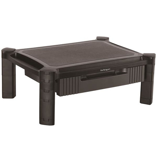 StarTech.com Monitor Riser - Drawer - Height Adjustable - For up to 32" (22lb/10kg) Displays product image