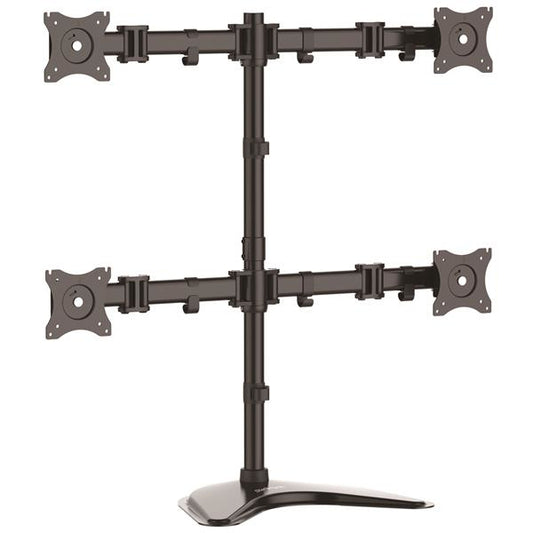 StarTech.com Quad-Monitor Desktop Stand - Articulating - For up to 27" (17.6lb/8kg) Displays product image