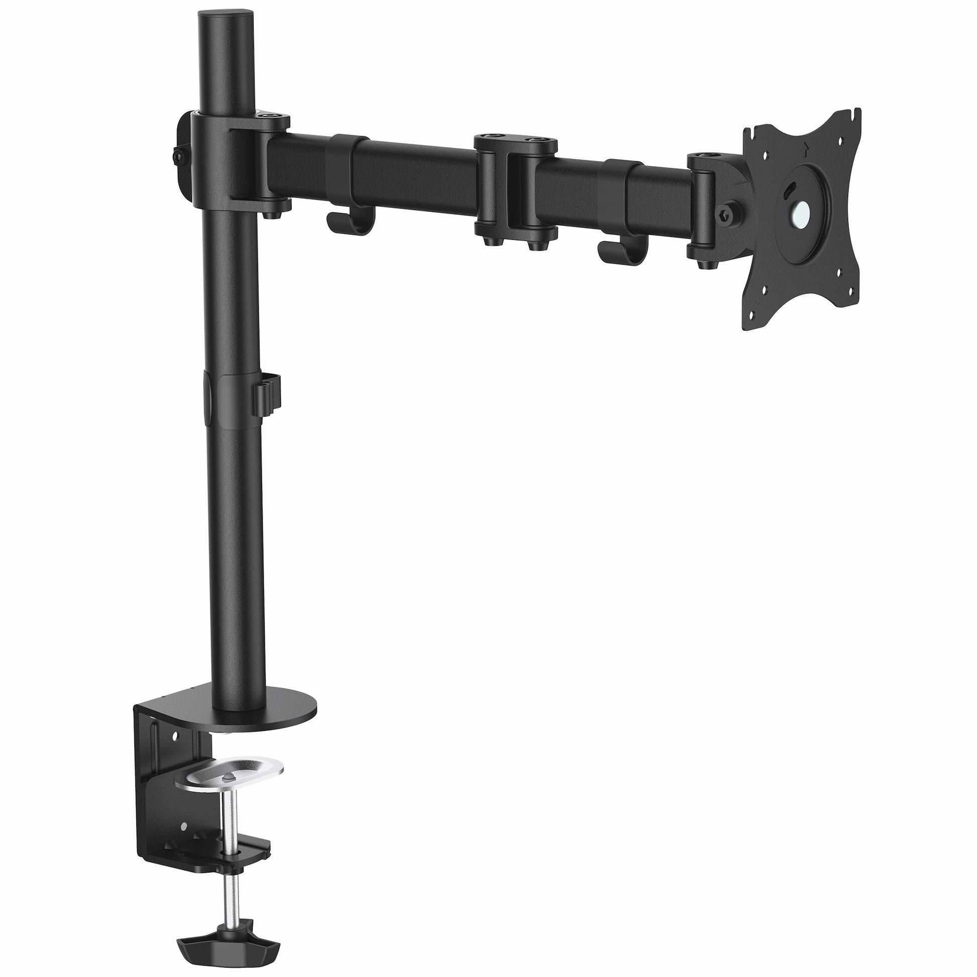 StarTech.com Desk Mount Monitor Arm for up to 34" (17.6lb/8kg) VESA Compatible Displays - Articulating Pole Mount Single Monitor Arm - Ergonomic Height Adjustable Monitor Mount - Desk Clamp… product image