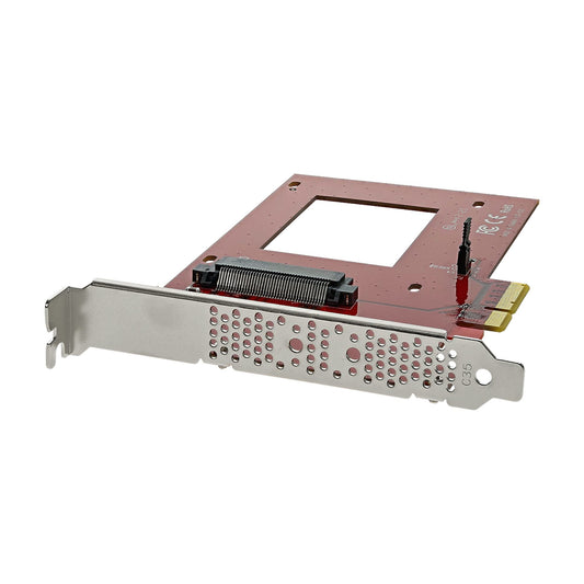 StarTech.com U.2 to PCIe Adapter for 2.5" U.2 NVMe SSD - SFF-8639 - x4 PCI Express 4.0 - TAA product image