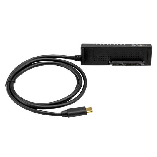 StarTech.com SATA to USB-C Cable, USB 10Gbps to 2.5in and 3.5in SATA I II III Hard Drive Adapter, External Converter for SSD or HDD Data Transfer product image