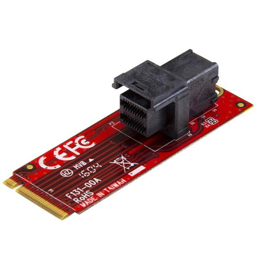 StarTech U.2 (SFF-8643) to M.2 PCI Express 3.0 x4 Host Adapter Card for 2.5‚Äù U.2 NVMe SSD