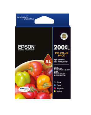 Epson C13T201692 ink cartridge Original High (XL) Yield Black, Cyan, Magenta, Yellow product image