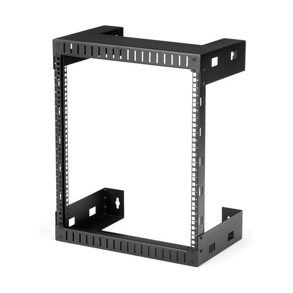 StarTech.com 2-Post 12U Heavy-Duty Wall-Mount Network Rack, 19" Open Frame Server Rack, 12" Deep, Wall Mount Data Rack for IT / AV / Patch Panel / Computer Equipment - Cage Nuts & Screws In… product image