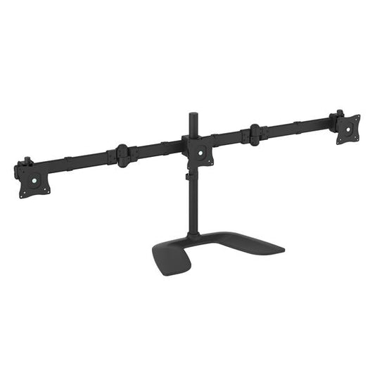 StarTech.com Triple-Monitor Desktop Stand - Articulating - For up to 27" (17.6lb/8kg) Displays product image