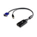 ATEN USB - VGA to Cat5e/6 KVM Adapter Cable (CPU Module), with Virtual Media Support