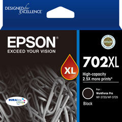 Epson 702XL ink cartridge 1 pc(s) High (XL) Yield Black product image