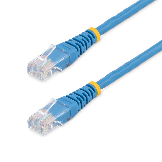 StarTech.com Cat5e Patch Cable with Molded RJ45 Connectors - 3 ft. - Blue product image
