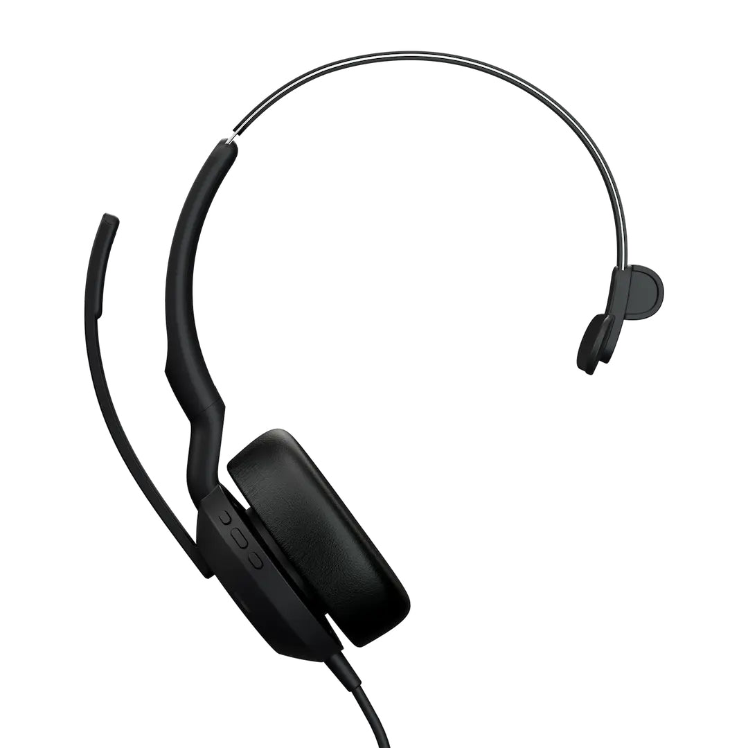 Jabra Evolve2 50 Headset Wired Head-band Office/Call center USB Type-C / USB Type-A Bluetooth Black product image