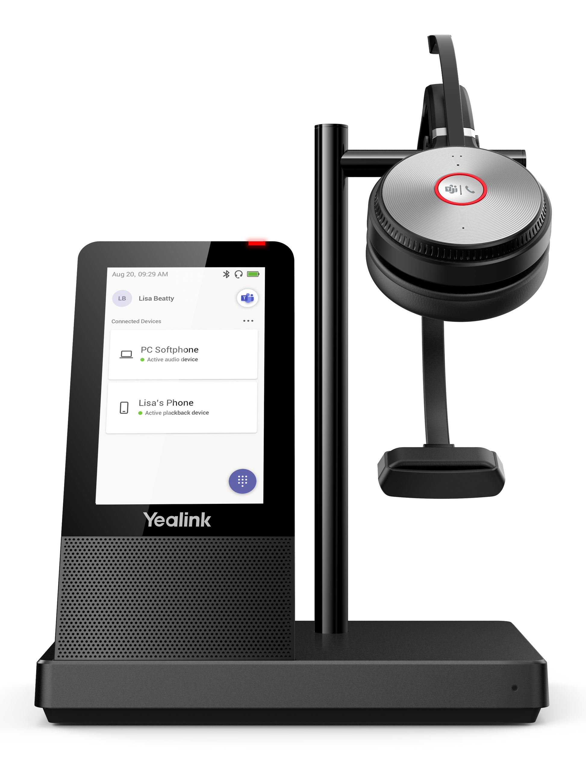 Yealink WH66 DECT Wireless Headset MONO TEAMS product image