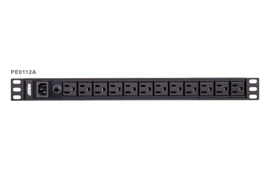 ATEN 1U 10A 12Port Basic PDU - ATEN