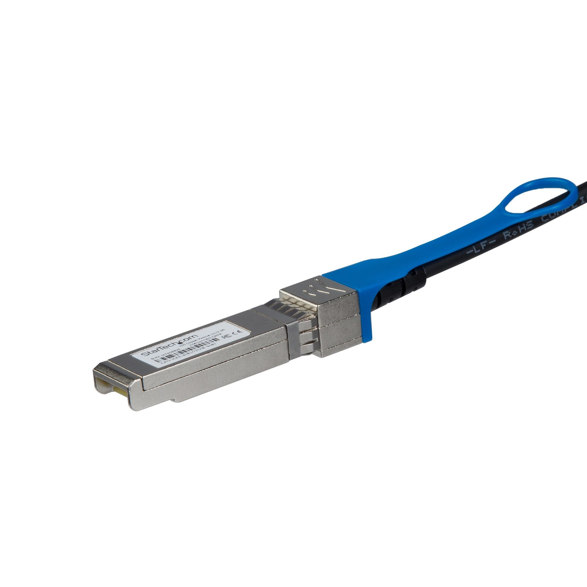 StarTech.com HPE JD096C Compatible 1.2m 10G SFP+ to SFP+ Direct Attach Cable Twinax - 10GbE SFP+ Copper DAC 10 Gbps Low Power Passive Mini GBIC/Transceiver Module DAC Firepower A5500 5800 product image