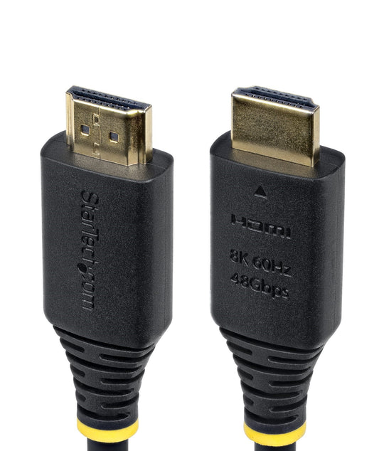 StarTech.com 4m (13ft) Certified Ultra High Speed HDMI Cable, 8K 60Hz/4K 120Hz, HDMI 2.1 Cable with HDR10+ / eARC, 48Gbps, 8K HDMI Cord for Monitor/TV/Display, Flexible TPE Jacket product image