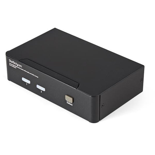 StarTech.com 2 Port USB HDMI KVM Switch with Audio and USB 2.0 Hub - TAA product image