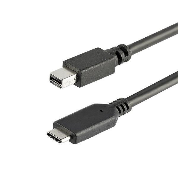 StarTech.com 3.3 ft (1m) USB-C to Mini DisplayPort Cable - 4K 60Hz - Black product image