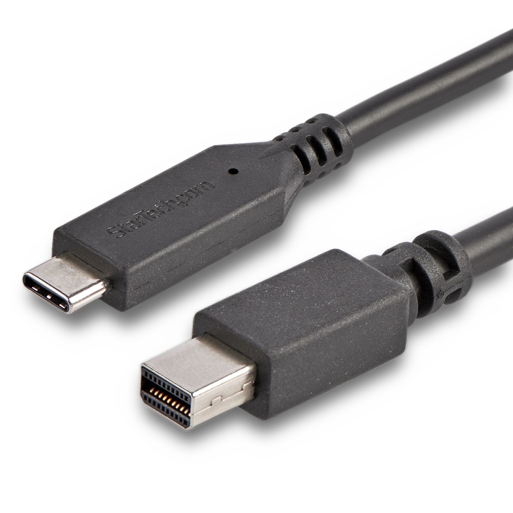 StarTech.com 6ft (1.8m) USB-C to Mini DisplayPort Cable - 4K 60Hz - Black product image
