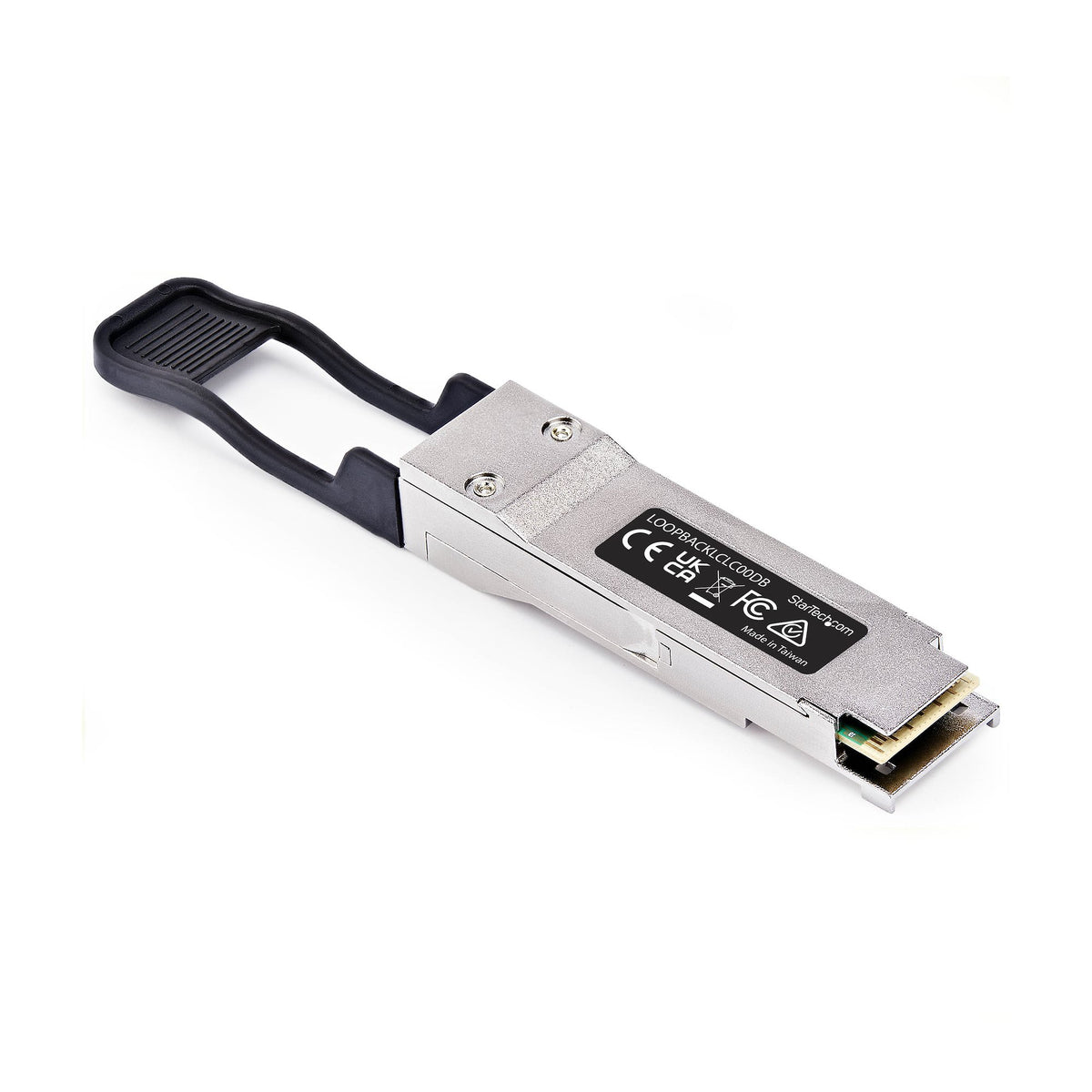 StarTech.com QSFP28 Loopback Module, 100G Passive QSFP28 Loopback Adapter, QSFP Port Tester, 100G QSFP Loopback Test Plug - MSA Compliant product image