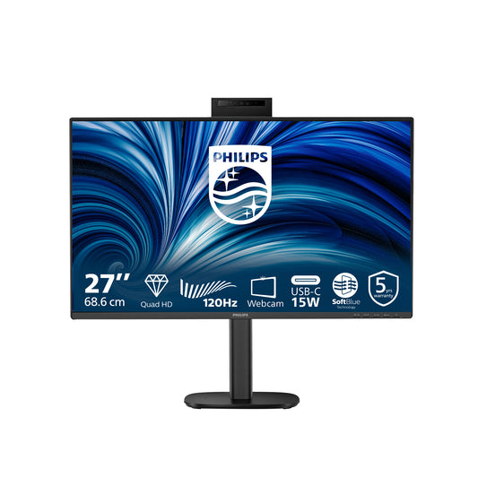Philips 27B2N3500JH/75 computer monitor 68.6 cm (27") 2560 x 1440 pixels Quad HD LCD Black - Philips