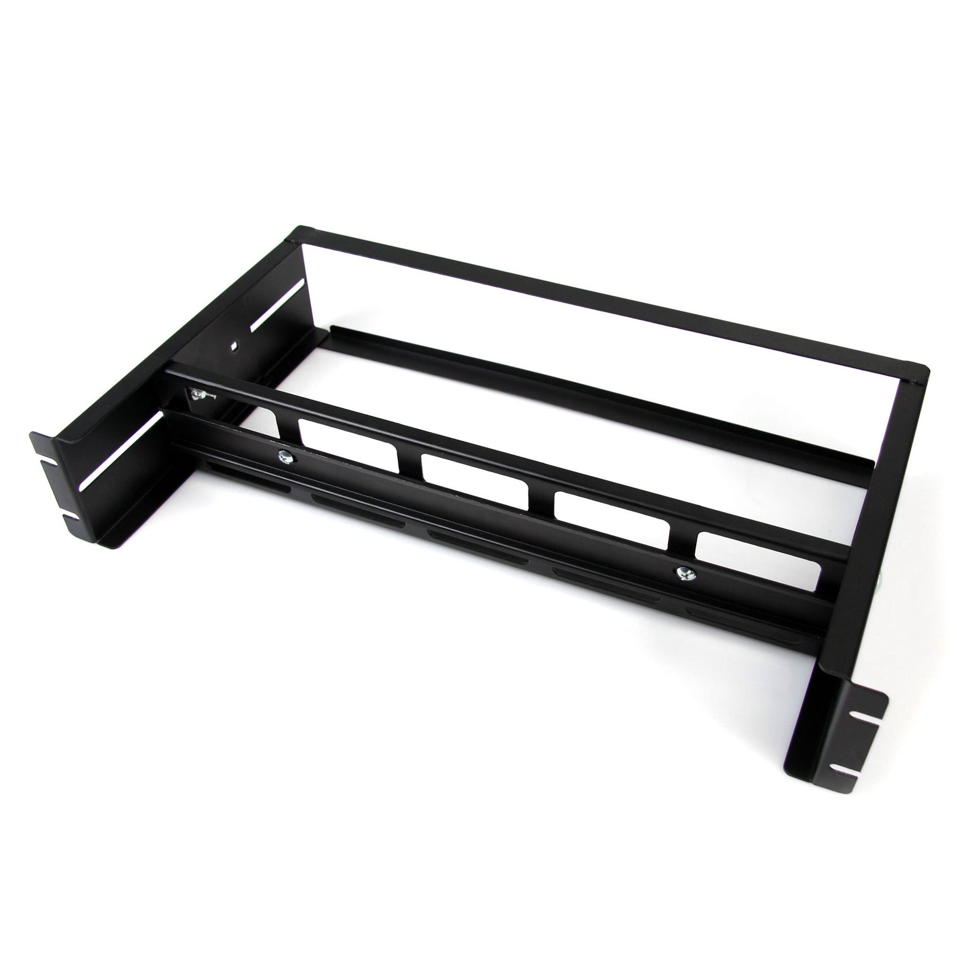 StarTech.com 2U DIN Rail Kit for Standard 19" Rack - Adjustable Depth Rackmount DIN Rail with Top Hat, Mini, G Rails, 27lbs/12.5kg Weight Capacity product image