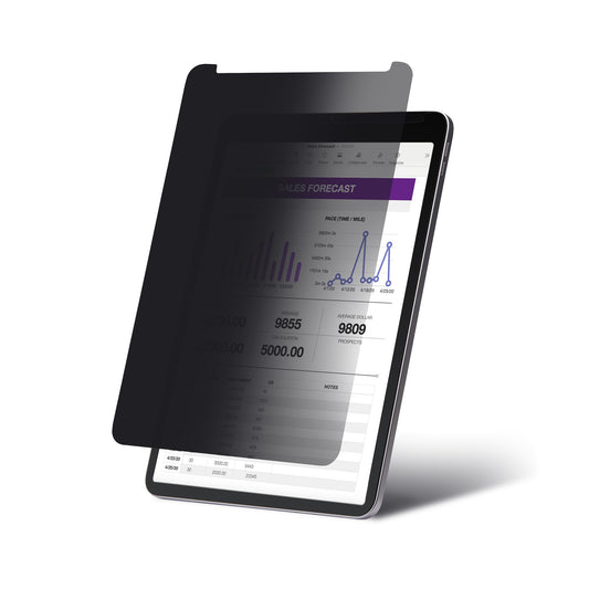 StarTech4-Way Privacy Screen For 12.9-inch iPad Pro, 3rd Gen and Up, For Portrait/Landscape, Touch-Enabled, +/- 30 Deg. View, Blocks up to 51% Blue Light, Matte