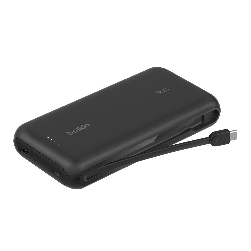 Belkin BoostCharge#Power#Bank 20K with Integrat (BPB024FQBL)