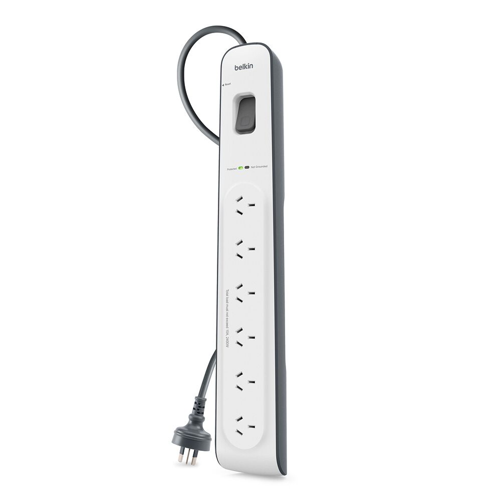 Belkin 6 Outlet with 2M Cord (BSV603AU2M)