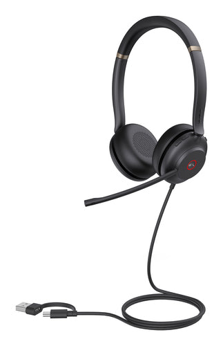 Yealink UH37 Dual Teams USB-C/A Headset product image