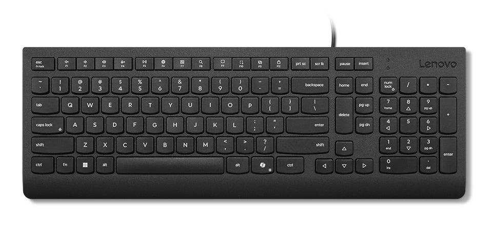 Lenovo 4Y41R64633 keyboard Home/Office USB US English Black product image