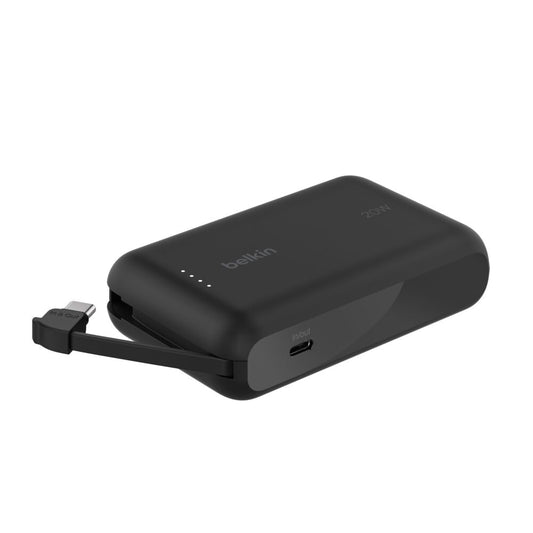 Belkin BoostCharge Power Bank 10K with integrat (BPB021FQBK)