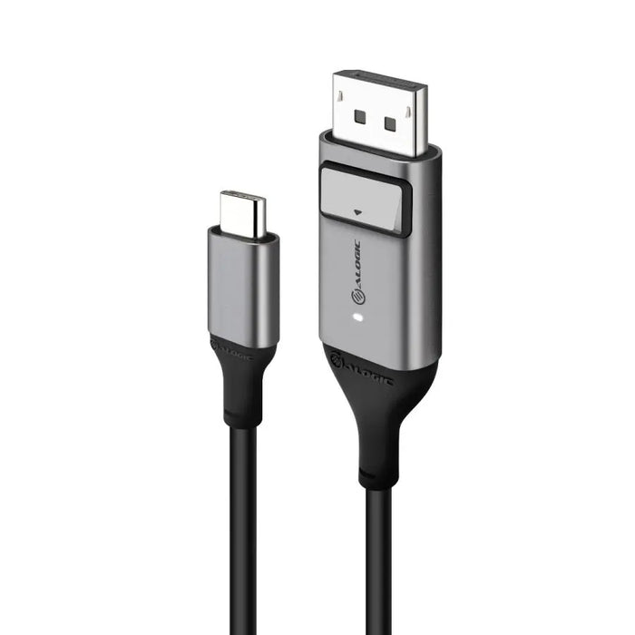 ALOGIC 1M ULTRA USB-C TO DP CABLE - 4K S.GREY (ULCDP01-SGR)