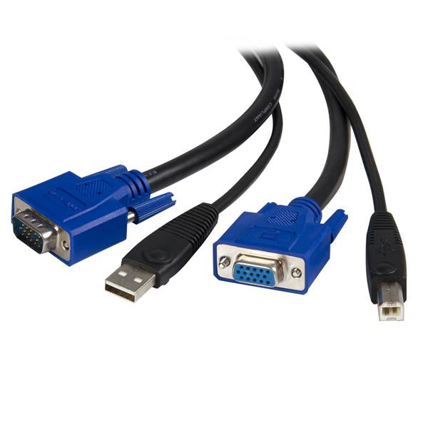 StarTech.com 15 ft 2-in-1 Universal USB KVM Cable product image