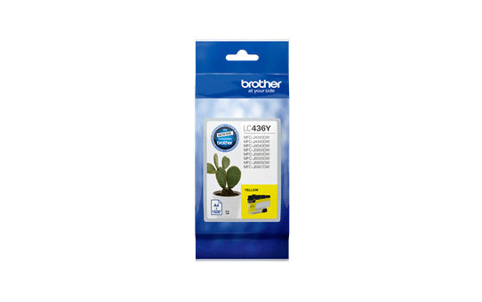Brother LC436Y ink cartridge 1 pc(s) Original Yellow